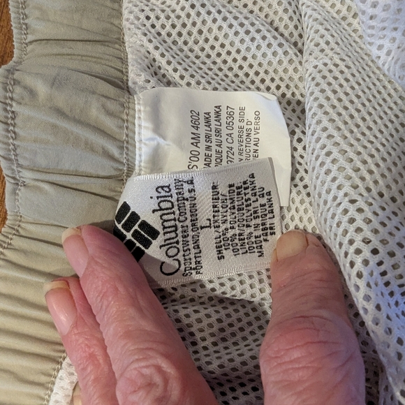 Columbia Tan Hybrid Swim Shorts Lightweight Elastic Waist - Picture 6 of 10